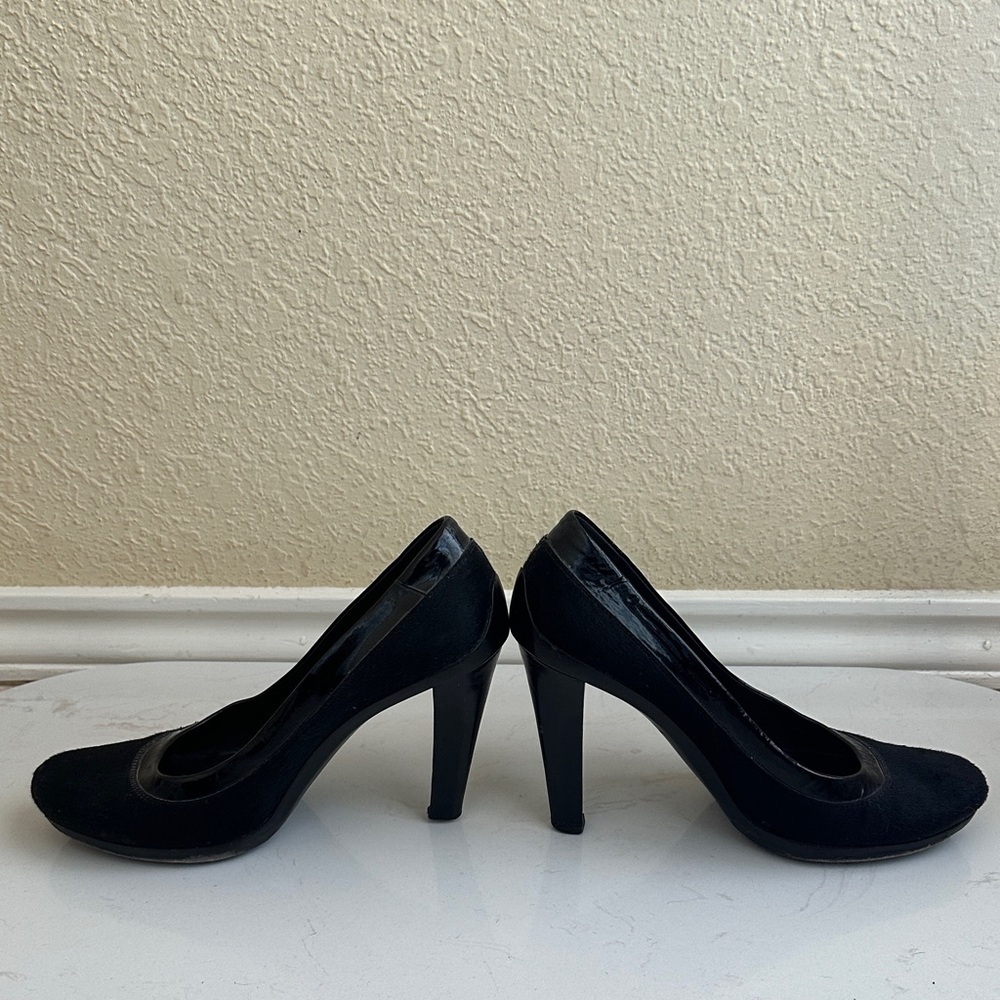 Jil Sander Pony Hair and Patent Leather High Heel - Picture 5 of 10